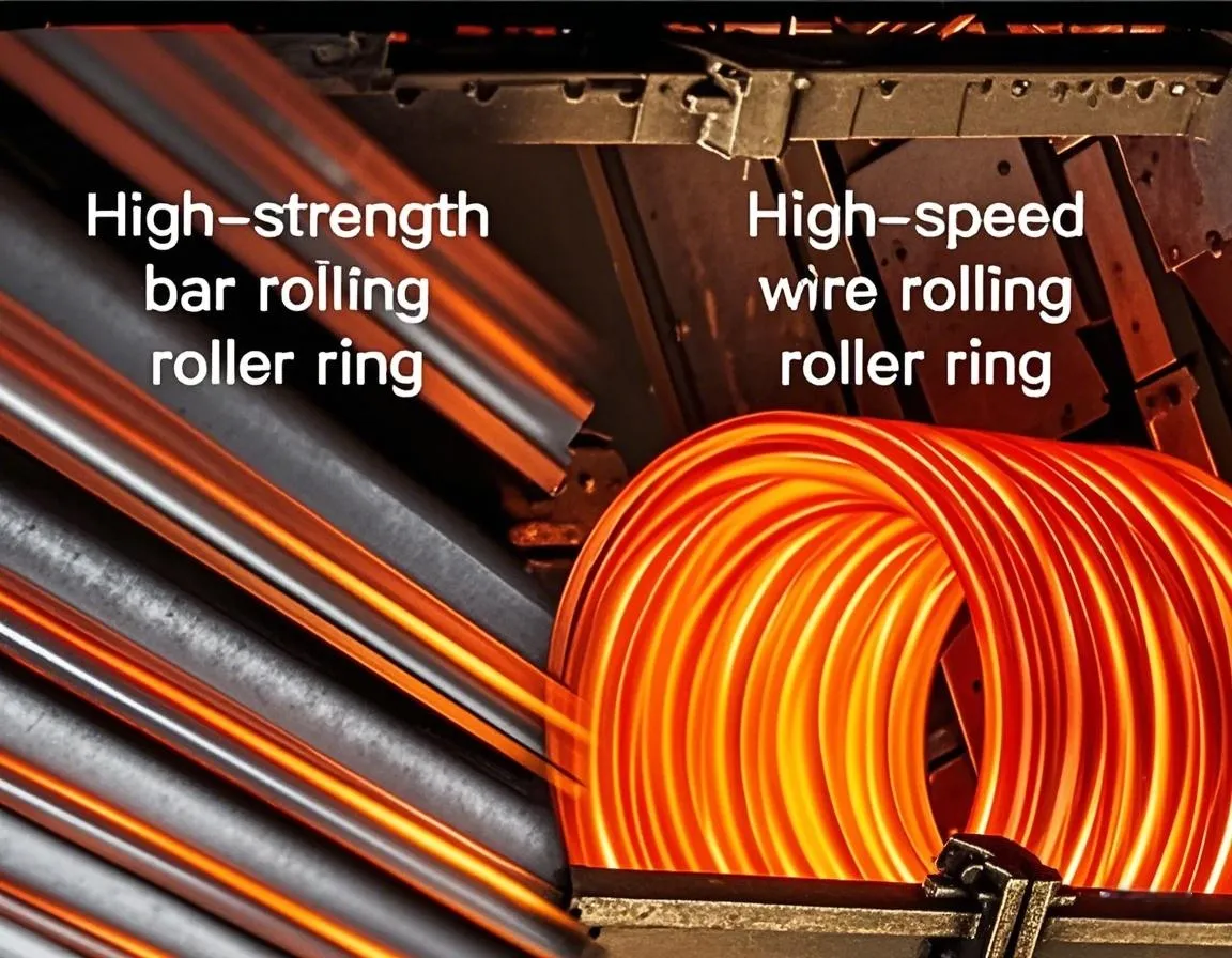 Carbide Roll Rings менен жогорку ылдамдыктагы зымдардын жана жогорку күч-кубат бар